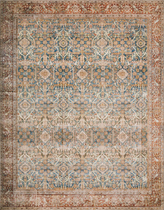 Loloi Layla LAY-04 Ocean/Rust Area Rug main image