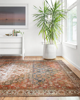Loloi Layla LAY-05 Ocean/Multi Area Rug Lifestyle Image Feature