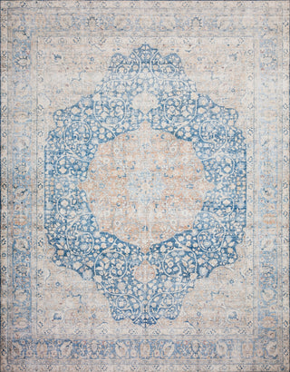 Loloi Layla LAY-07 Blue/Tangerine Area Rug main image