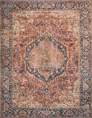 Loloi Layla LAY-08 Red/Navy Area Rug main image