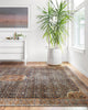 Loloi II Layla LAY-09 Cobalt Blue/Spice Area Rug Main Image
