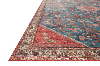 Loloi Layla LAY-10 Marine / Clay Area Rug Corner Image