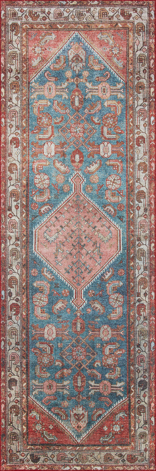 Loloi Layla LAY-10 Marine / Clay Area Rug Runner Image