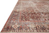 Loloi II Layla LAY-11 Cinnamon / Sage Area Rug Corner Image