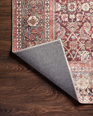 Loloi II Layla LAY-11 Cinnamon / Sage Area Rug Lifestyle Image Feature