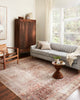 Loloi Layla LAY-11 Cinnamon / Sage Area Rug Lifestyle Image Feature
