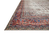 Loloi Layla LAY-12 Ivory / Brick Area Rug Corner Image