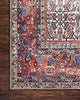 Loloi Layla LAY-12 Ivory / Brick Area Rug Corner Image