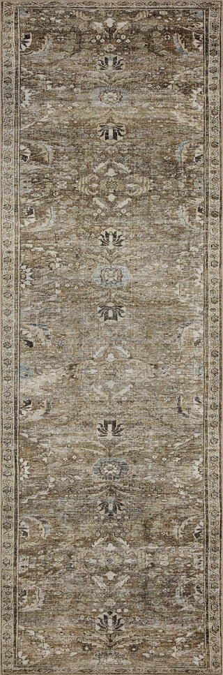 Loloi II Layla LAY-13 Antique / Moss Area Rug Runner Image