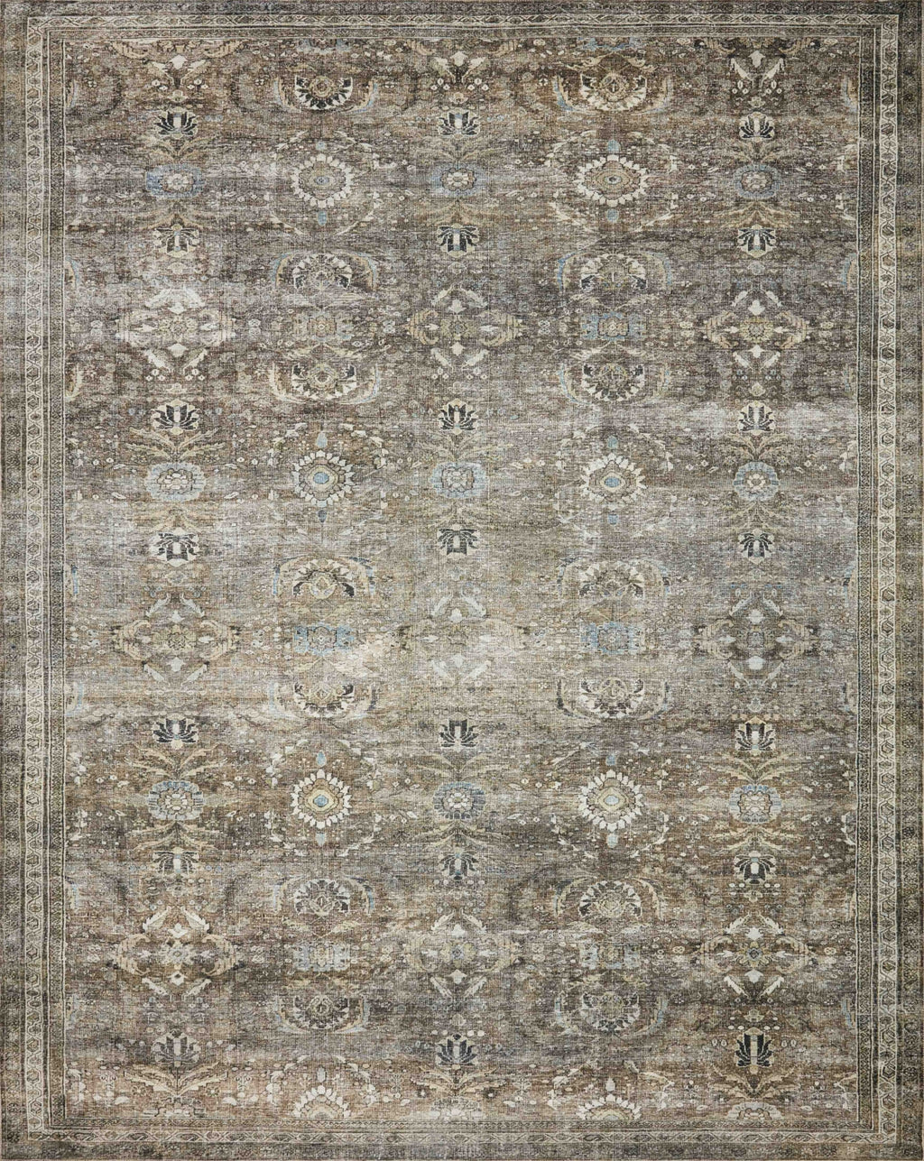 Loloi II Layla LAY-13 Antique / Moss Area Rug – Incredible Rugs and Decor