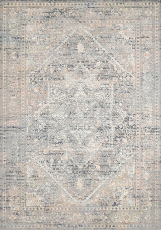 Loloi Lucia LUC-01 Grey/Sunset Area Rug main image