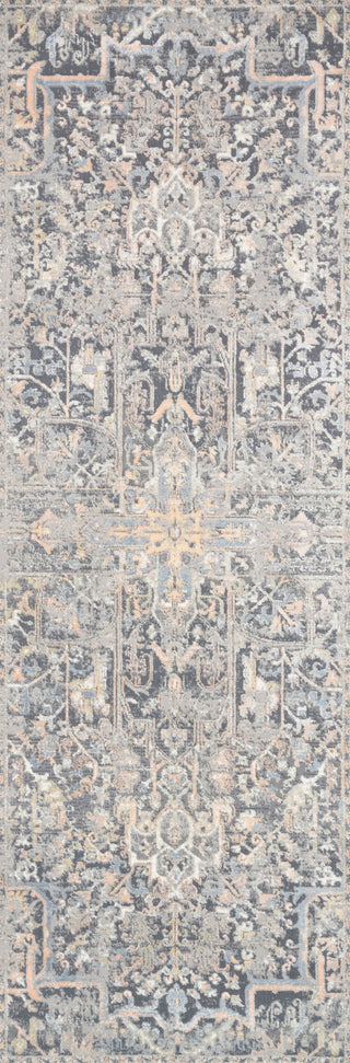 Loloi Lucia LUC-02 Charcoal/Multi Area Rug Runner Image