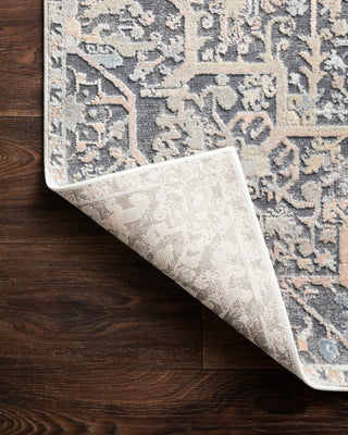 Loloi Lucia LUC-02 Charcoal/Multi Area Rug Backing Image