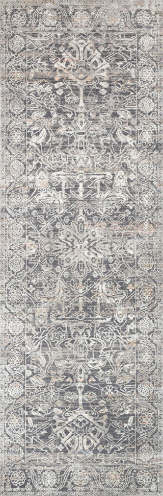 Loloi Lucia LUC-03 Steel/Ivory Area Rug Runner Image