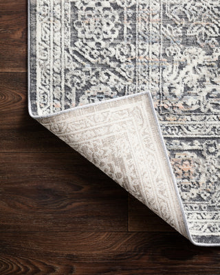 Loloi Lucia LUC-03 Steel/Ivory Area Rug Backing Image