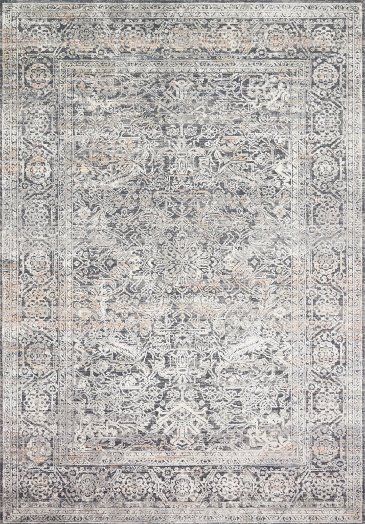 Loloi II Lucia LUC-03 Steel/Ivory Area Rug main image