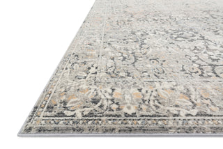 Loloi Lucia LUC-04 Grey/Mist Area Rug Corner Image