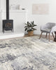 Loloi II Lucia LUC-06 Granite Area Rug Lifestyle Image Feature
