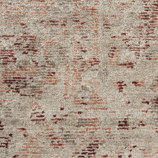 Nourison Lucent LCN07 Silver Red Area Rug by Home Corner Image