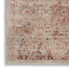 Nourison Lucent LCN07 Silver Red Area Rug by Home Texture Image