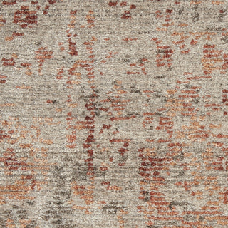 Nourison Lucent LCN07 Silver Red Area Rug by Home Corner Image
