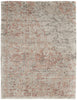 Nourison Lucent LCN07 Silver Red Area Rug by Home Main Image
