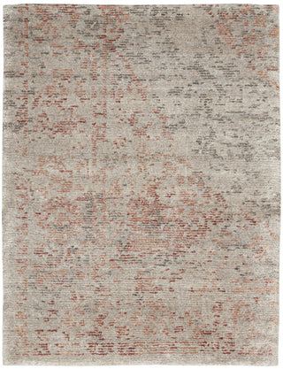 Nourison Lucent LCN07 Silver Red Area Rug by Home Main Image