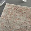 Nourison Lucent LCN07 Silver Red Area Rug by Home Room Image Feature