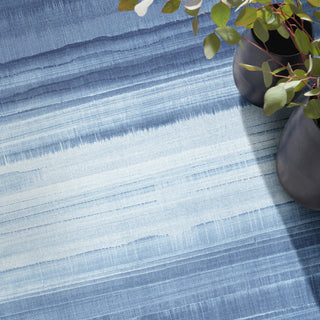 Calvin Klein Ck031 Launder LDR01 Aqua Area Rug Corner Image