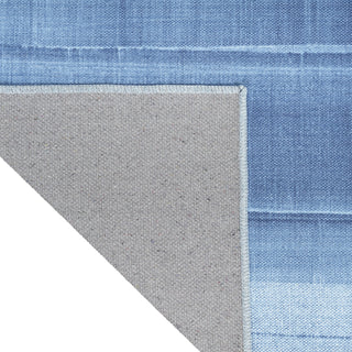 Calvin Klein Ck031 Launder LDR01 Aqua Area Rug Corner Image