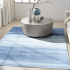 Calvin Klein Ck031 Launder LDR01 Aqua Area Rug Corner Image