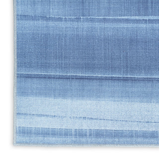 Calvin Klein Ck031 Launder LDR01 Aqua Area Rug Texture Image