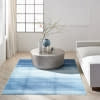 Calvin Klein Ck031 Launder LDR01 Aqua Area Rug Room Image Feature