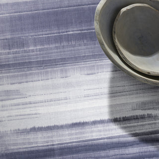Calvin Klein Ck031 Launder LDR01 Grey Blue Area Rug Corner Image