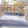 Calvin Klein Ck031 Launder LDR01 Grey Blue Area Rug Corner Image