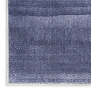 Calvin Klein Ck031 Launder LDR01 Grey Blue Area Rug Texture Image