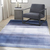 Calvin Klein Ck031 Launder LDR01 Navy Area Rug Corner Image