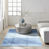 Calvin Klein Ck031 Launder LDR01 Aqua Area Rug Room Image Feature