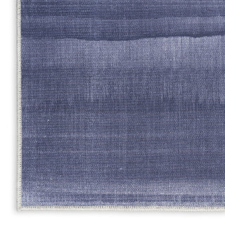 Calvin Klein Ck031 Launder LDR01 Grey Blue Area Rug Texture Image