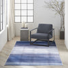 Calvin Klein Ck031 Launder LDR01 Navy Area Rug Room Image Feature