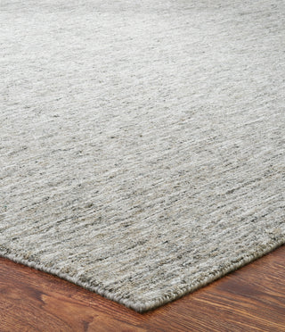 Ancient Boundaries Tides TID-1235 Grey Granite Area Rug Corner Image