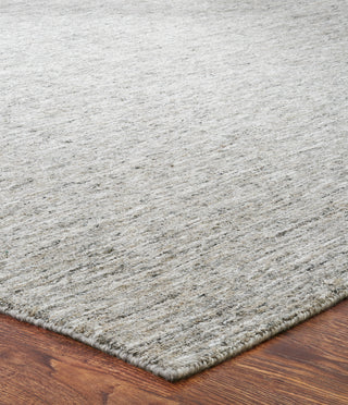 Ancient Boundaries Tides TID-1235 Grey Granite Area Rug Corner Image