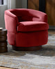 Surya Leigh LEG-001 Burnt Orange / Dark Brown Furniture Style Shot