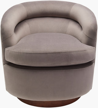 Surya Leigh LEG-003 Gray / Dark Brown Furniture Angle