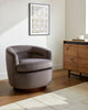 Surya Leigh LEG-003 Gray / Dark Brown Furniture Style Shot