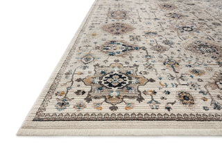 Loloi Leigh LEI-02 Ivory / Taupe Area Rug Corner Image