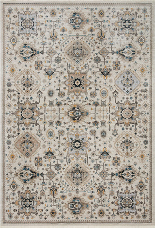 Loloi Leigh LEI-02 Ivory / Taupe Area Rug main image