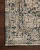 Loloi Leigh LEI-03 Charcoal / Taupe Area Rug Corner Image