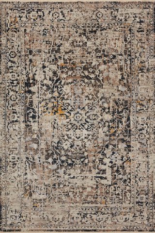 Loloi Leigh LEI-03 Charcoal / Taupe Area Rug main image