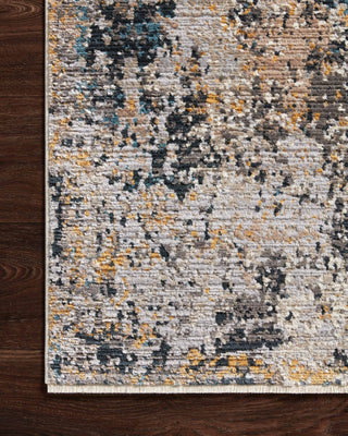 Loloi Leigh LEI-04 Silver / Multi Area Rug Corner Image